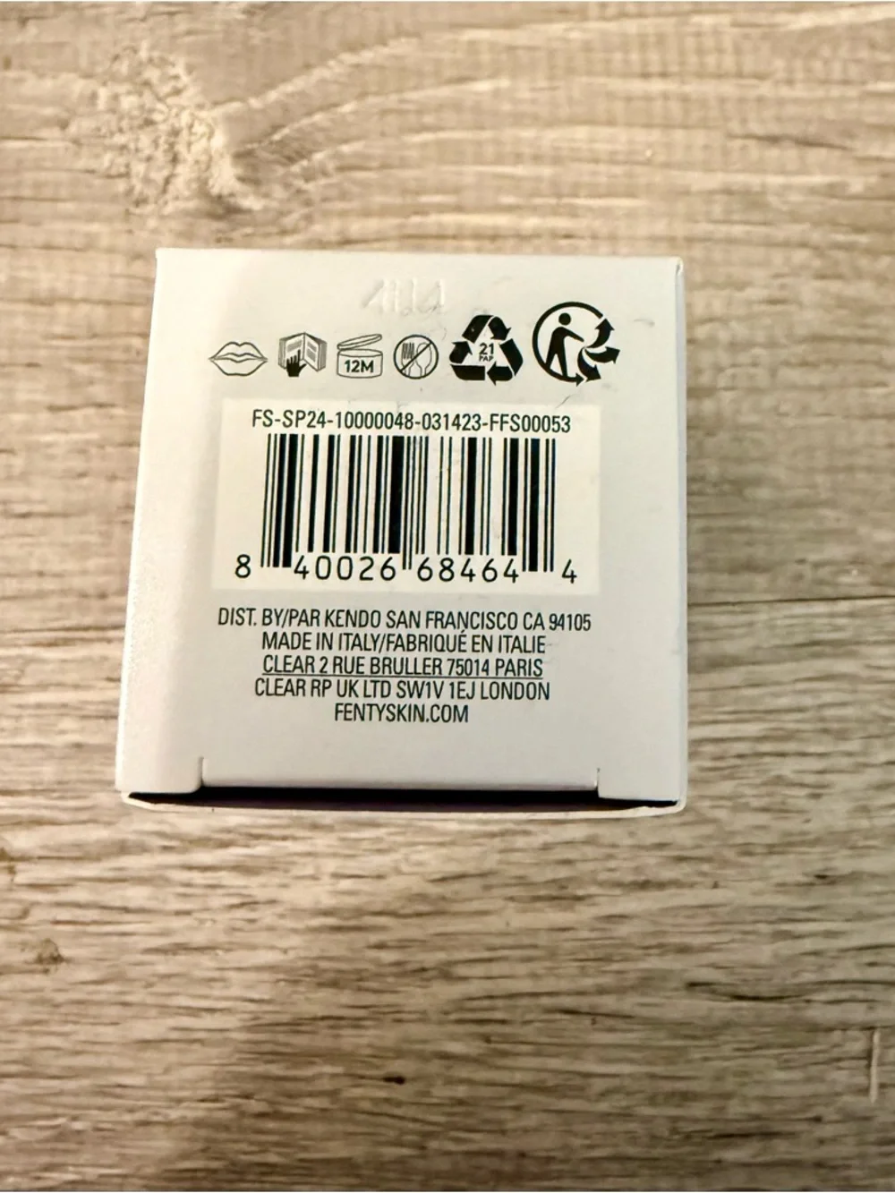 Fenty Skin Plush Puddin' Intensive Recovery Lip Mask - Kalahari Melon